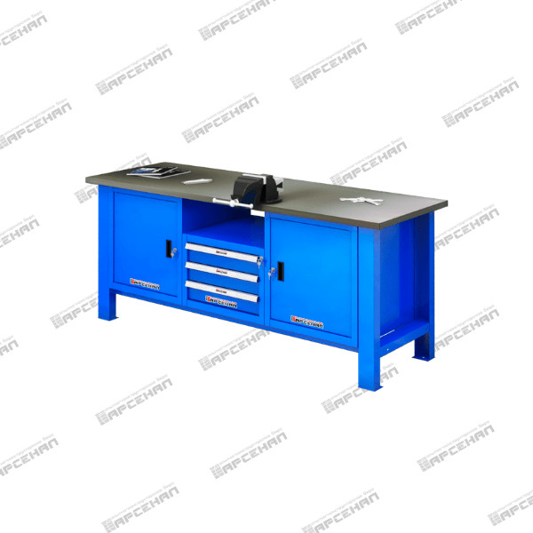 Верстак трехтумбовый «TRIUMF-Medium» ВТ.М-20G-K.030