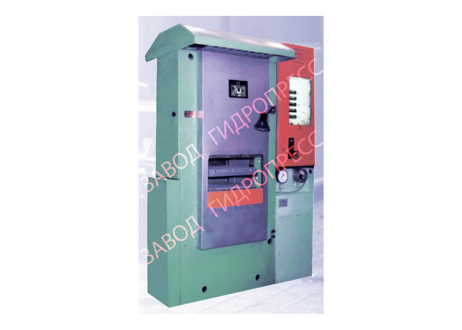 Гидравлический пресс ЭПР-34Б вулканизационный четырехэтажный с усилием 2500кН 