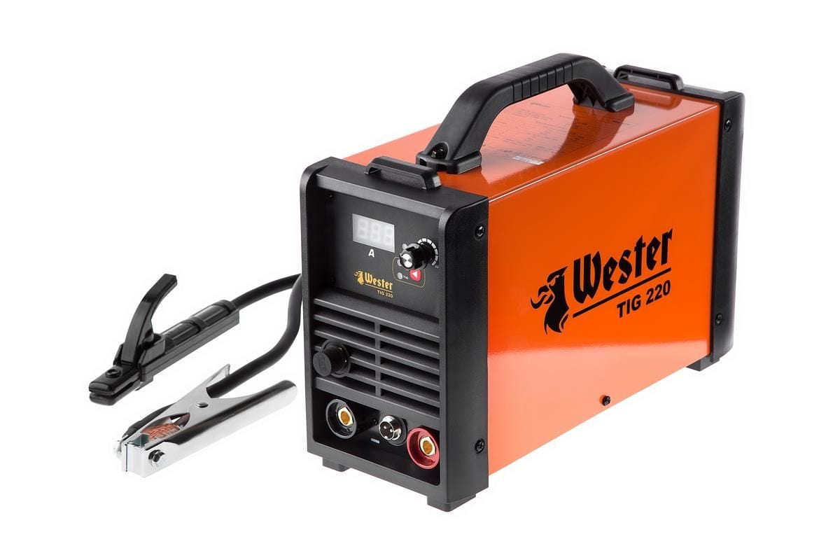 Сварочный инвертор WESTER TIG 220 10-220A 120-260B ПВ70% 1.6-5.0мм 284340 Сварочный инвертор WESTER TIG 220 10-220A 120-260B ПВ70% 1.6-5.0мм 284340