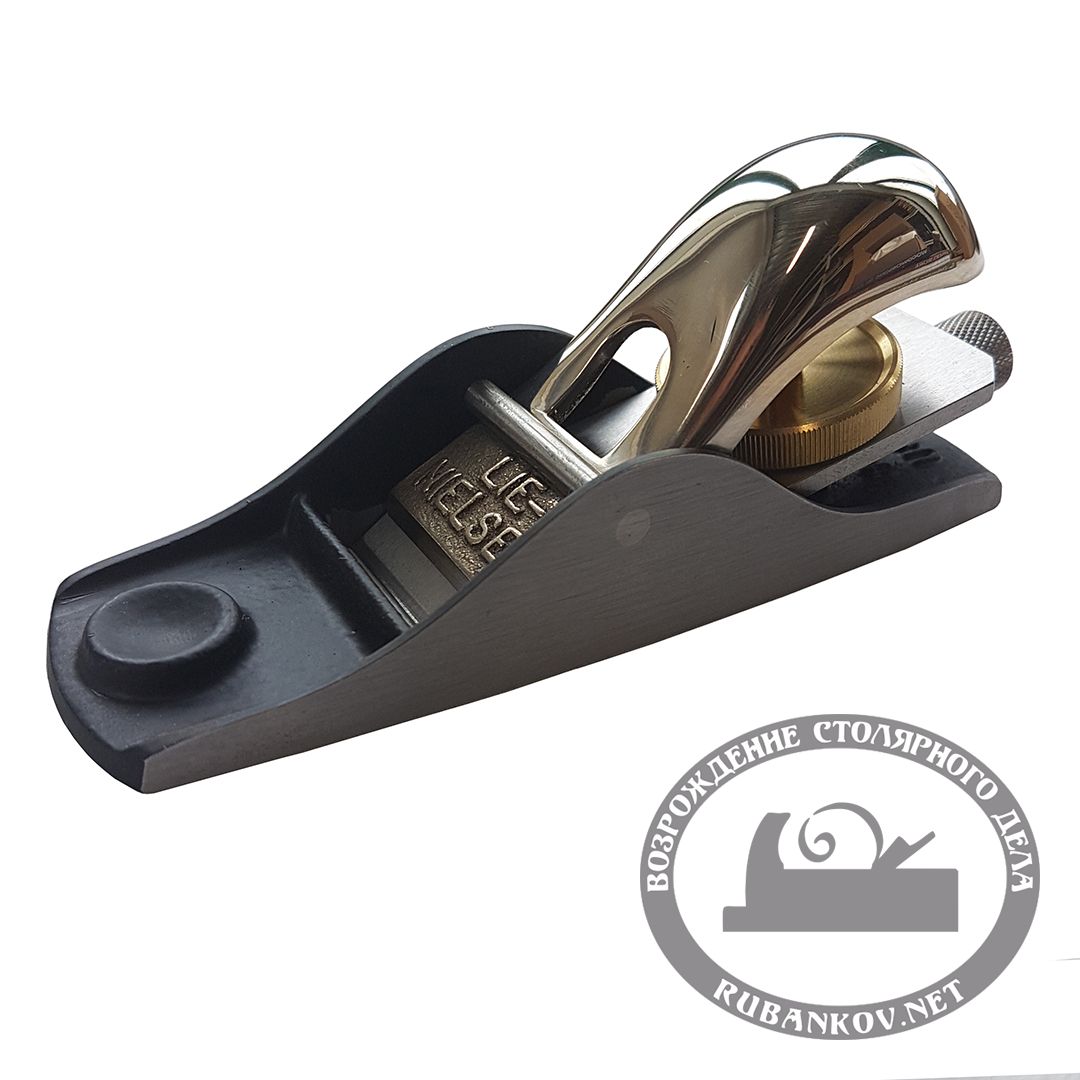 Рубанок Lie-Nielsen N102 LA/133/31.7мм, железная колодка