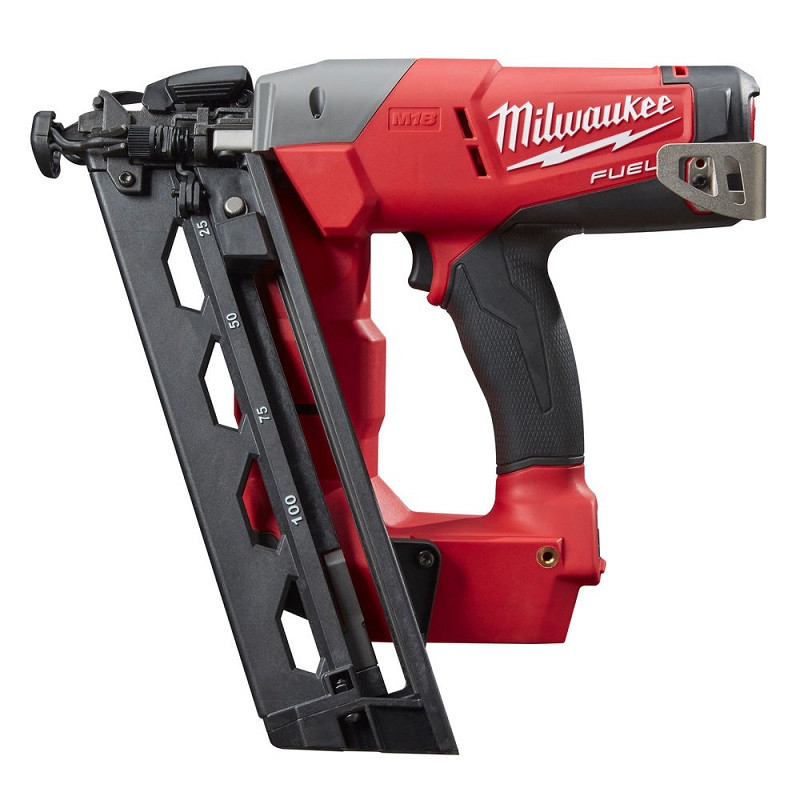 Гвоздезабиватель Milwaukee 16 GA с наклонным магазином M18 FUEL CN16GA-202X Гвоздезабиватель Milwaukee 16 GA с наклонным магазином M18 FUEL CN16GA-202X