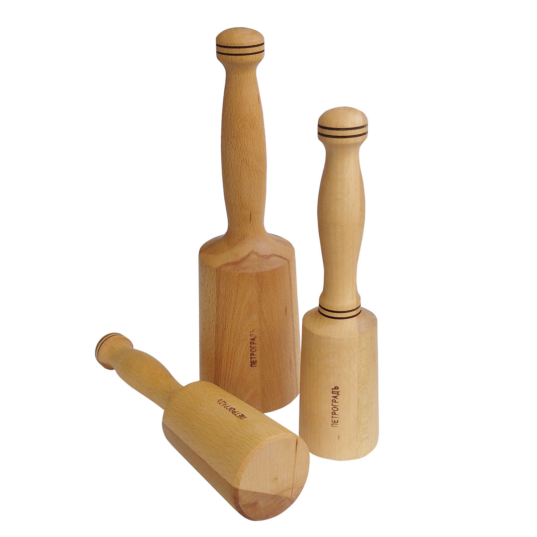 Киянка ПЕТРОГРАДЪ, круглая, D95мм*300мм, 750г, безоткатная