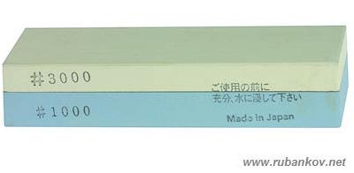 Брусок абразивный, комбинированный, 1000/3000, 134*40*26мм, Suehiro