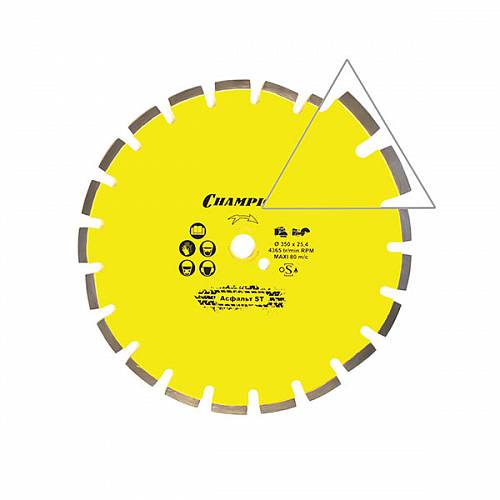 Диск алмазный CHAMPION асфальт ST Asphafight, С1606 - Championtool