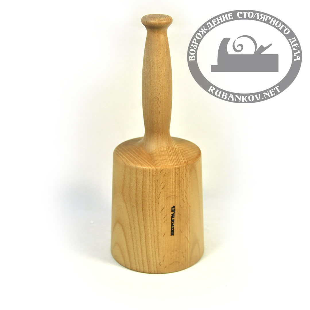 Киянка ПЕТРОГРАДЪ, круглая, D120мм*300мм, 1000г