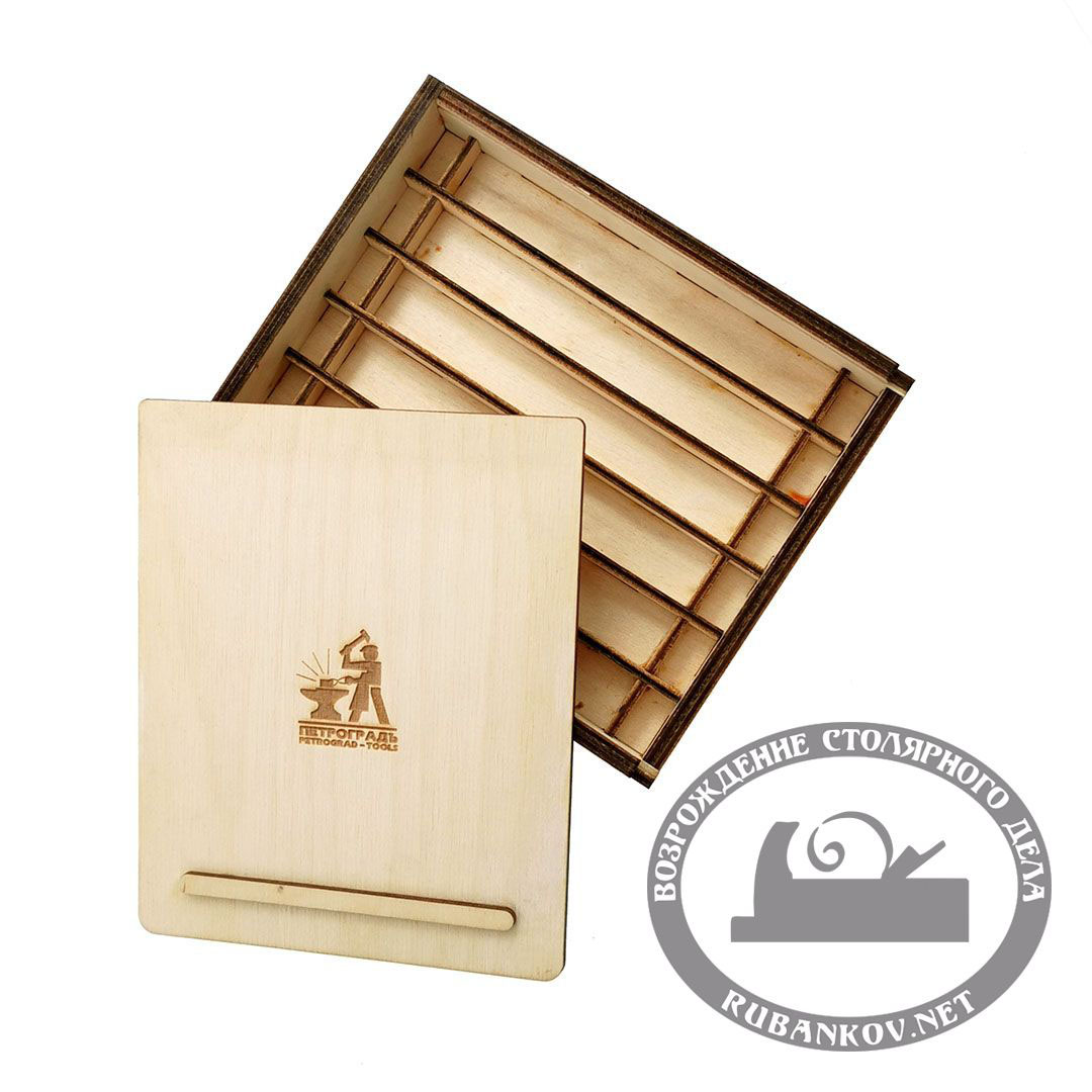 Ящичек для абразивов 120*15мм, 6 ячеек