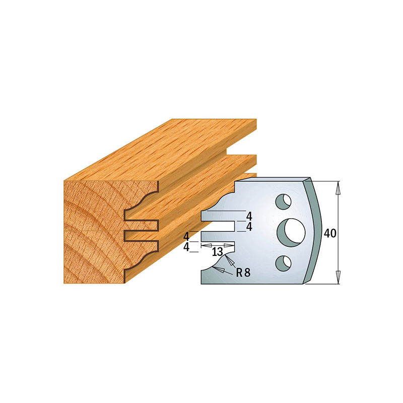 Комплект из 2-х ножей 40x4 SP CMT 690.097