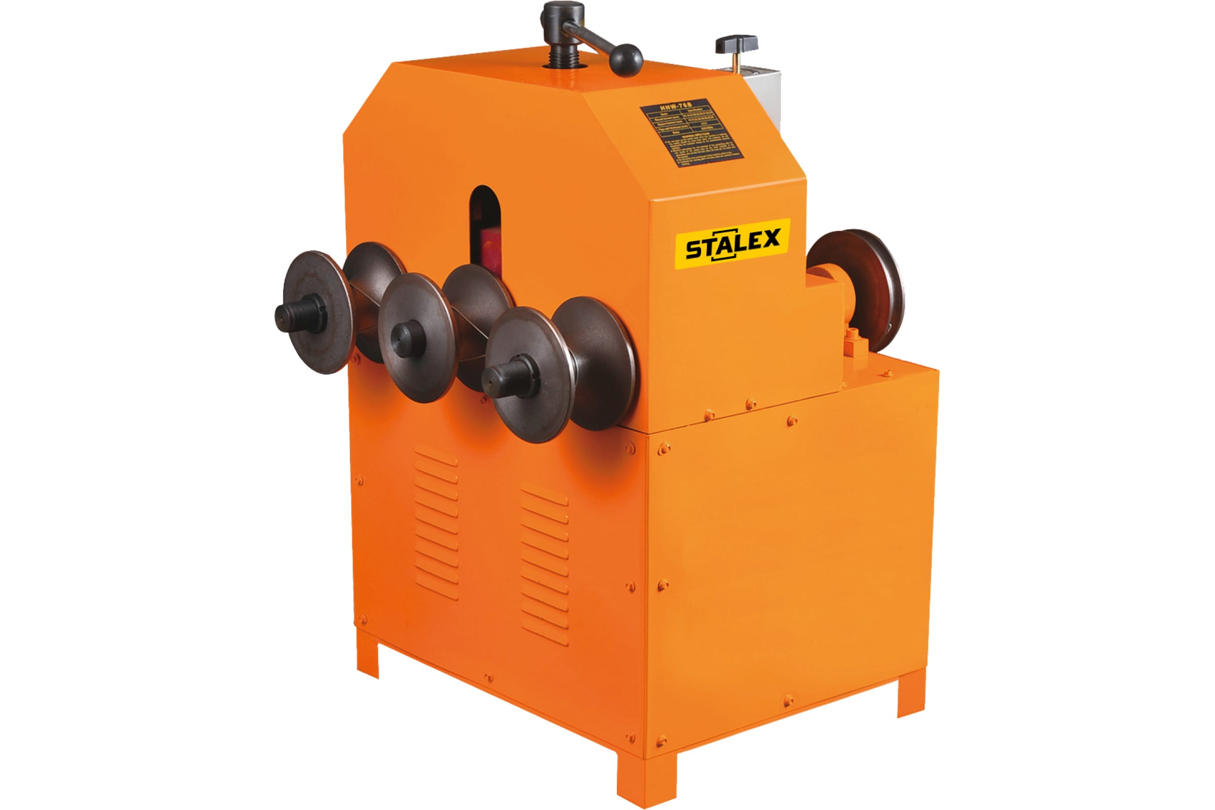 Электромеханический трубогиб (1500Вт, труба 16-76мм, профиль 16-50мм, 260 кг) Stalex ERB-76B