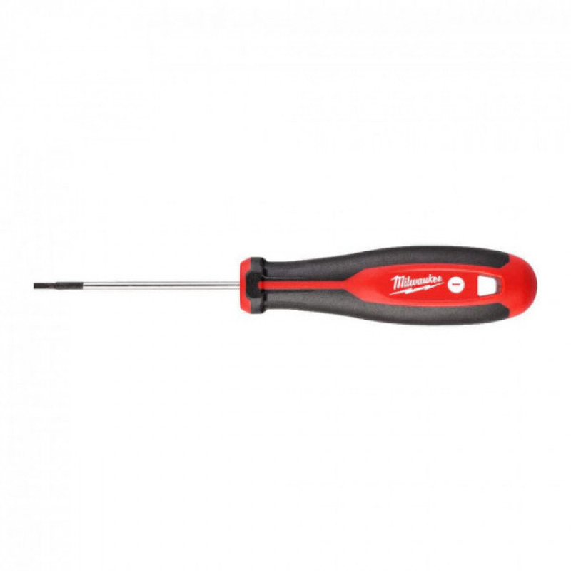 Отвертка магнитная Milwaukee с трехгранной рукояткой SL 0,4x2,5x75