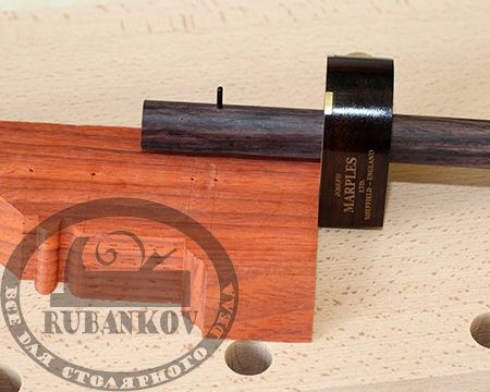 Рейсмус Marples Marking Rosewood Gauge, латунный винт, 1 игла, розовое дерево