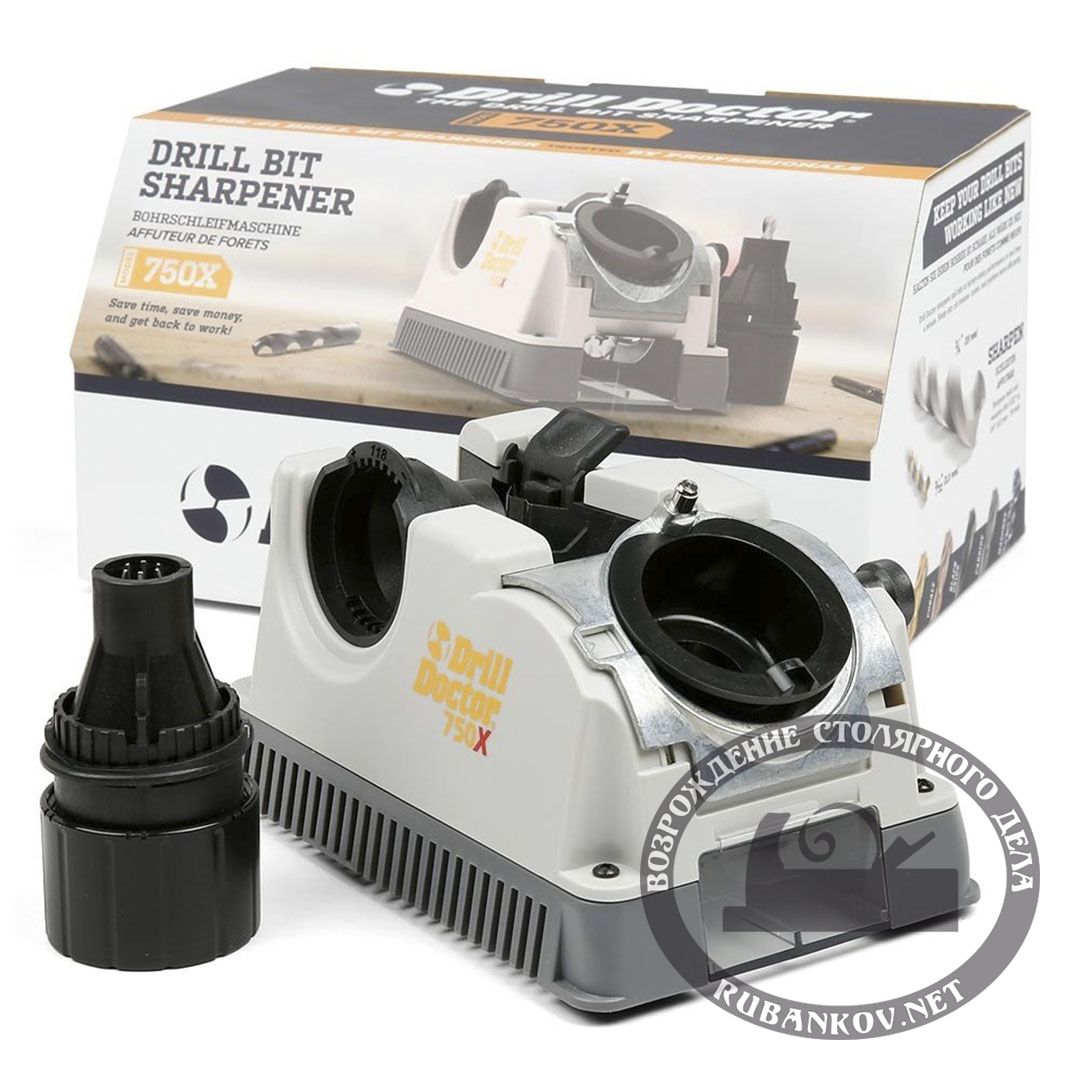 Заточной станок Drill Doctor750 X, для свёрл D2.5-19мм с тканевой сумкой