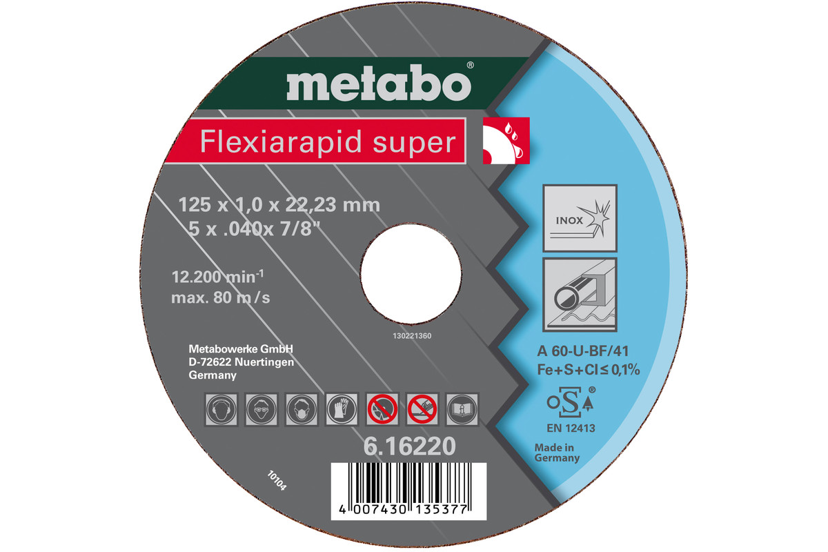 Flexiarapid super 125x0,8x22,23, Inox, TF 42 (616209000)  