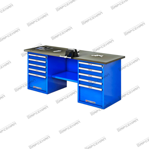 Верстак двухтумбовый «TRIUMF-Medium» ВТ.М-20G-55