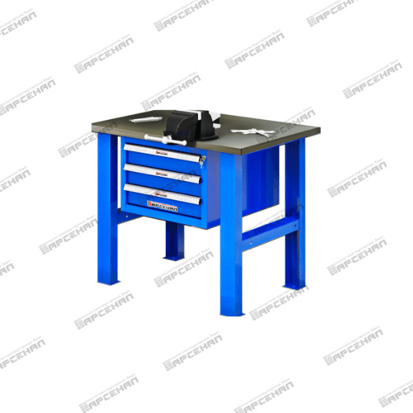 Верстак TRIUMF-Medium с подвесным ящиком ВТ.М-10G-3