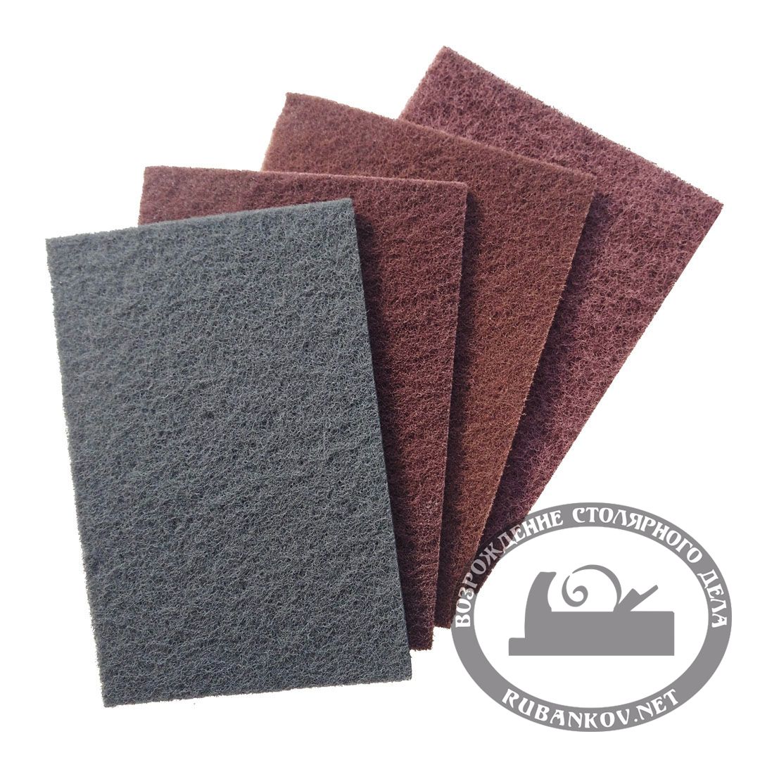 Лист шлифовальный Скотч Брайт, coarse, P100 159*224мм.