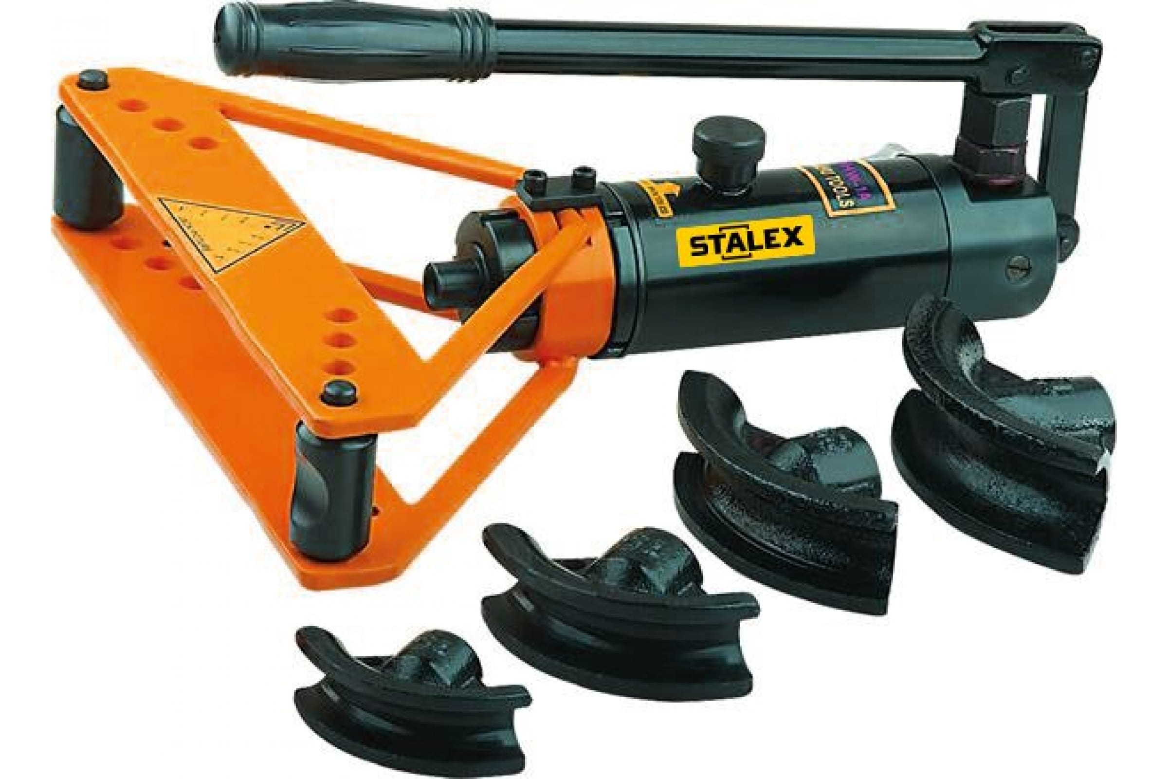 Гидравлический трубогиб (3/8-1 дюйм, рабочий ход 150 мм, 6т, в кейсе, 17 кг) Stalex MHPB-1A