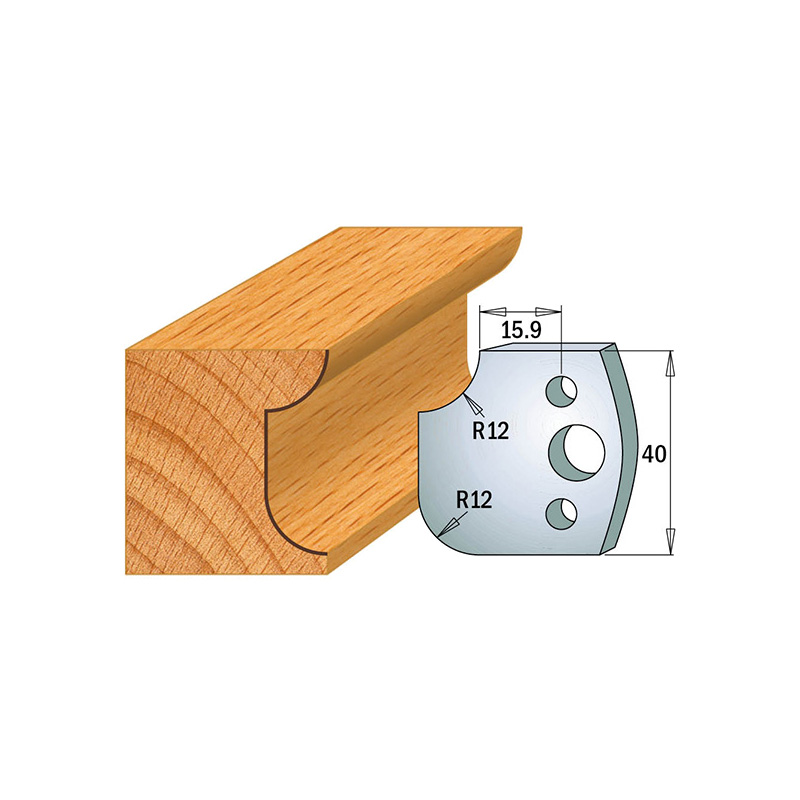 Комплект из 2-х ножей 40x4 SP CMT 690.176