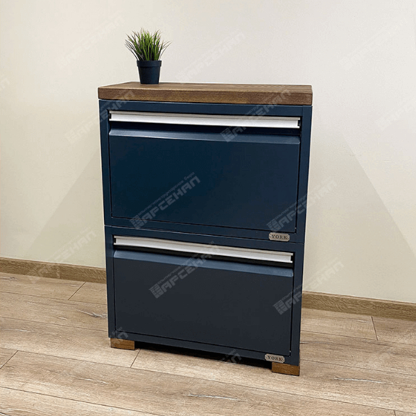 Шкаф офисный 2-х секционный «YORKCollection»