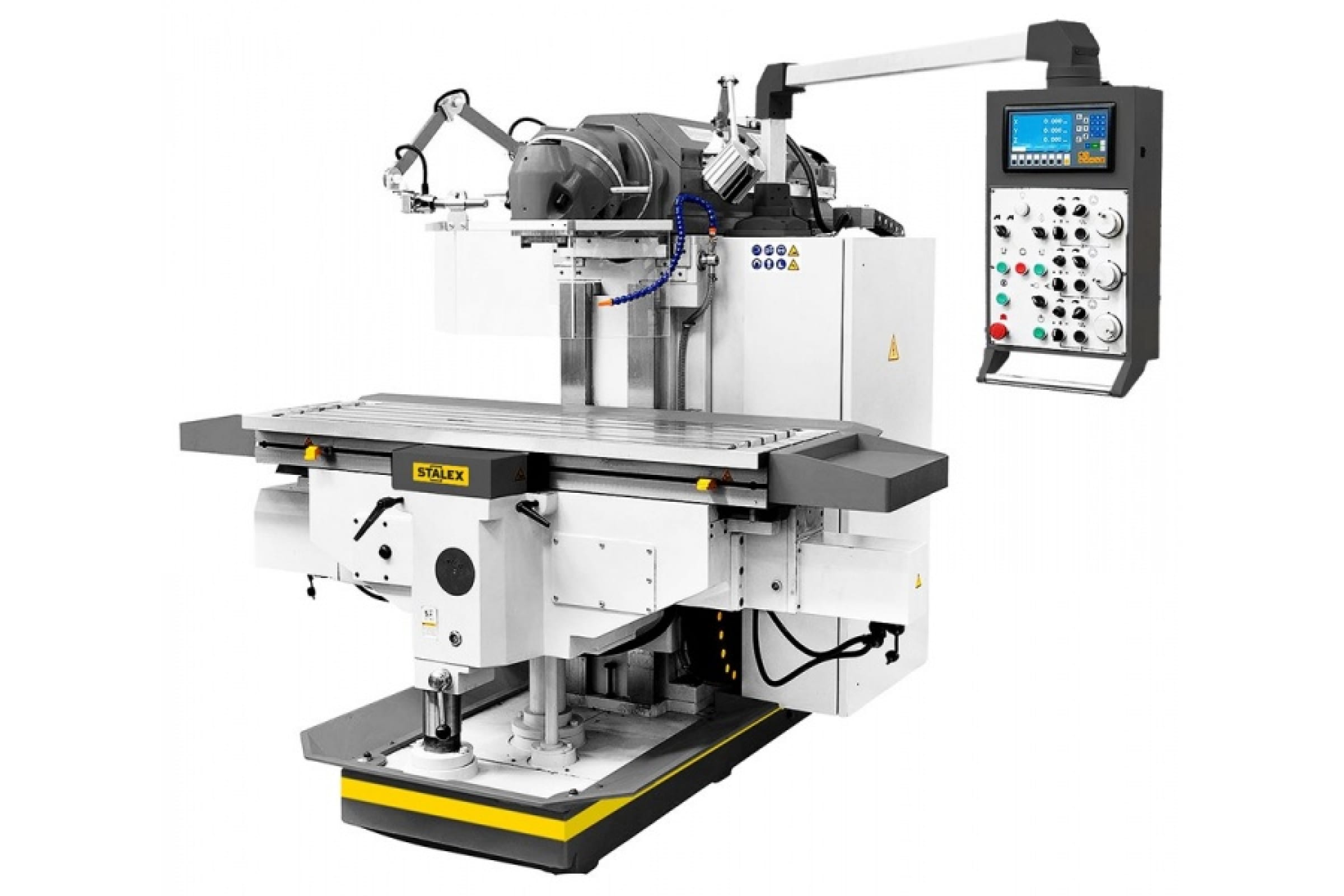Широкоуниверсальный фрезерный станок 2000х500 мм, X/Y/Z, 380В Stalex