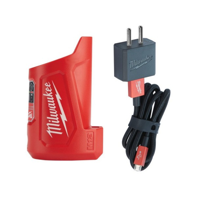 Дорожное зарядное устройство Milwaukee M12 TC Дорожное зарядное устройство Milwaukee M12 TC