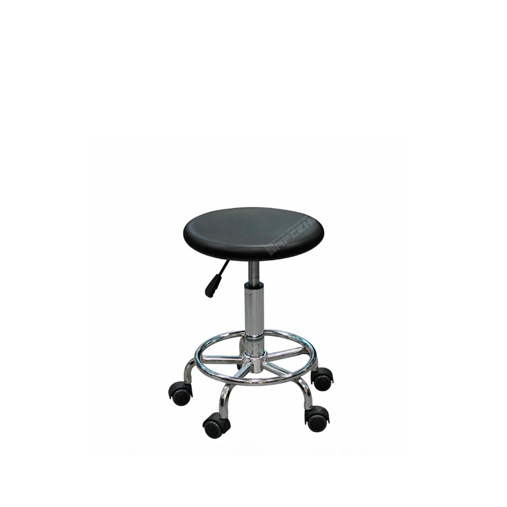 Табурет промышленный на колесах