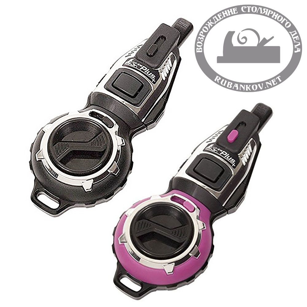 Отбивка чернильная Shinwa, 15м, чёрный корпус