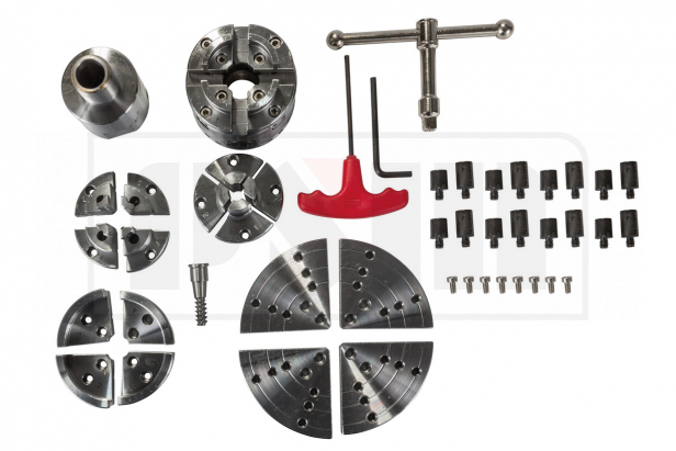 70 мм 4-х кулачковый токарный патрон по дереву в наборе