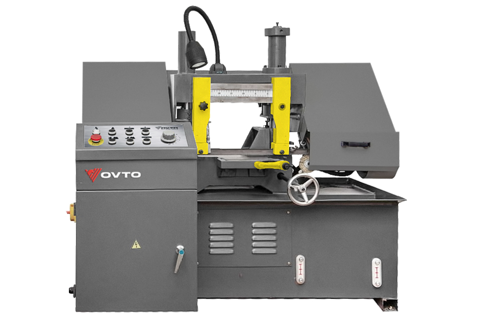 Двухколонный горизонтальный ленточнопильный станок OVTO LC-200