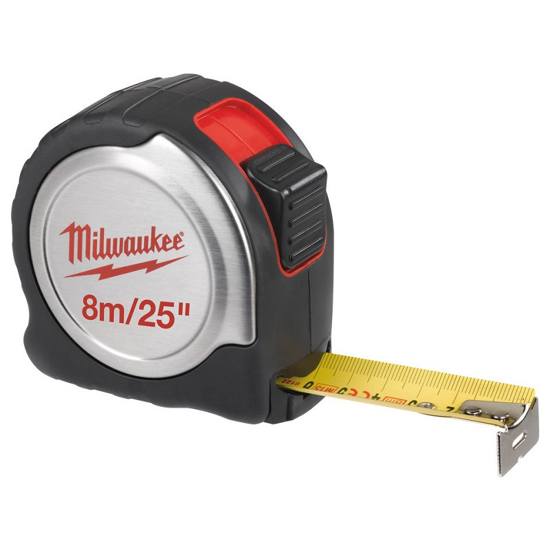 Рулетка Milwaukee 8 м/26 x 25 мм Рулетка Milwaukee 8 м/26 x 25 мм