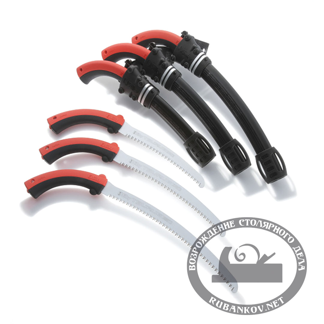 Пила Silky Tsurugi Curve 330мм, 7.5зубьев/30мм, в чехле