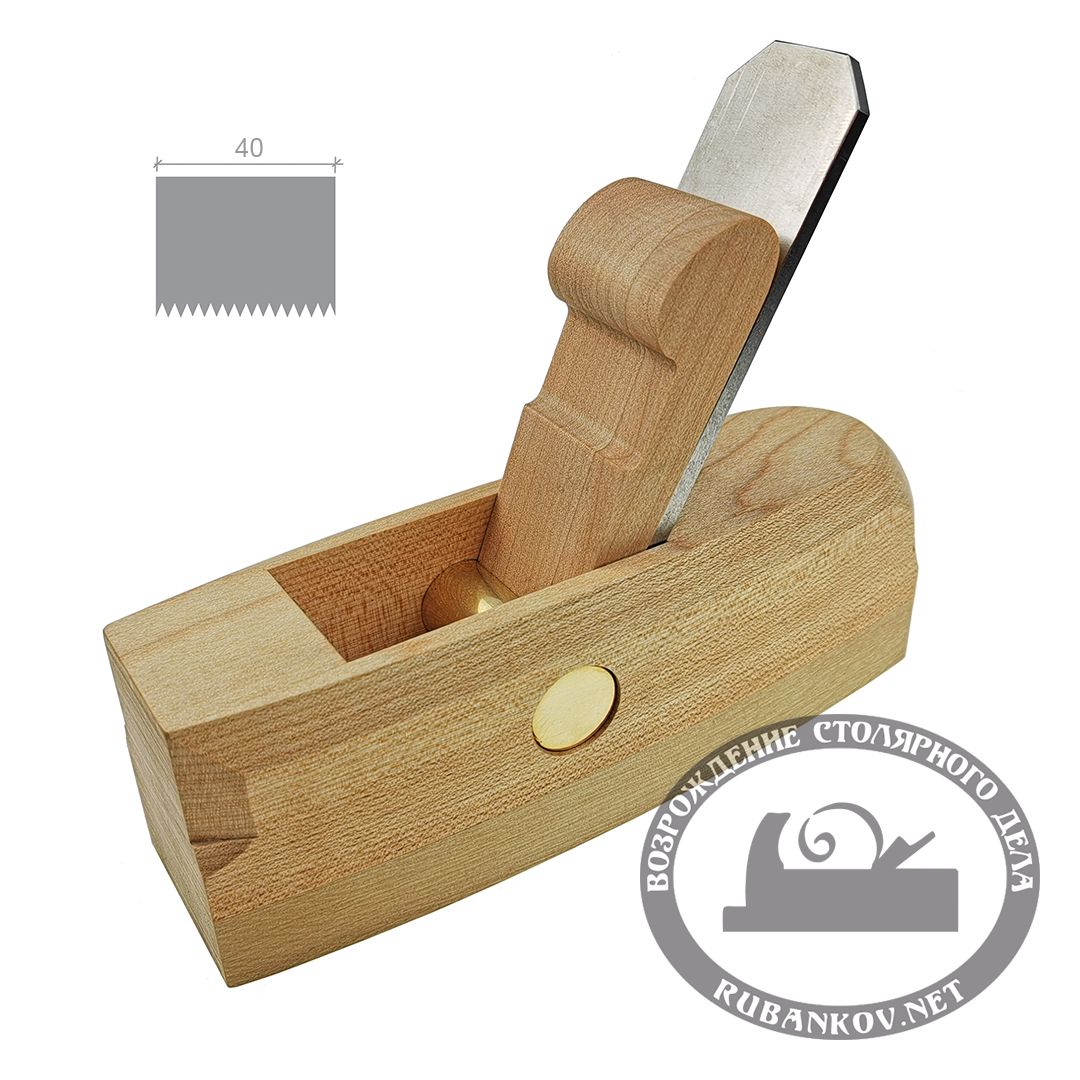 Рубанок-цинубель ПЕТРОГРАДЪ, 40мм/200мм/60градусов