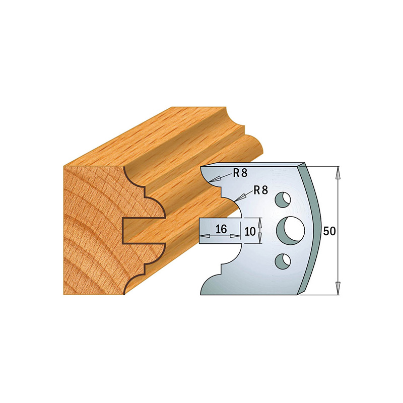 Комплект из 2-х ножей 50x4 SP CMT 690.522