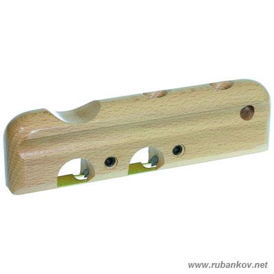 Рубанок-штап, полукруглый, для фасок, 175мм, с двумя ножами