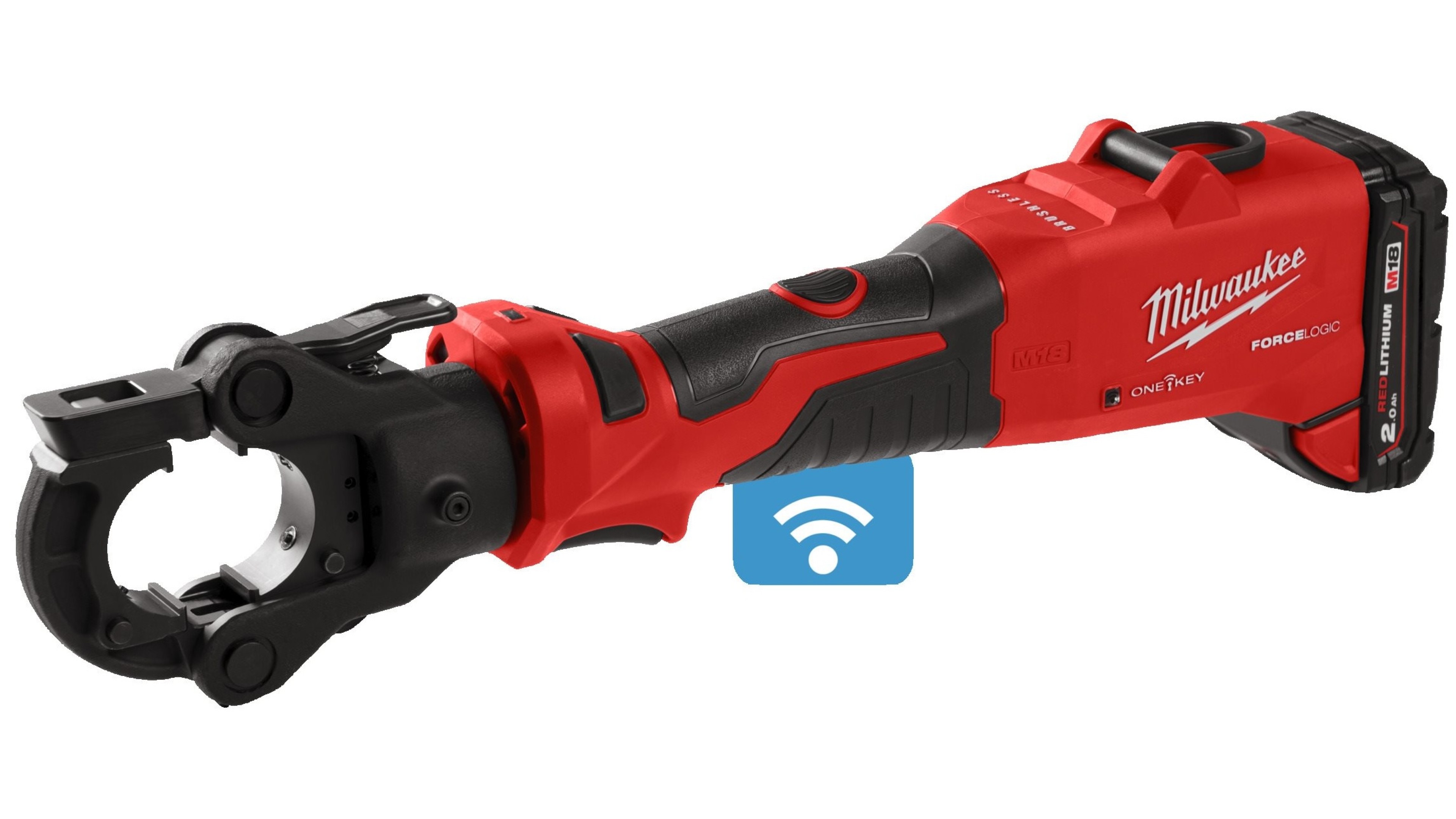 Аккумуляторный гидравлический обжимный инструмент Milwaukee M18 ONEHCCT60-202C Аккумуляторный гидравлический обжимный инструмент Milwaukee M18 ONEHCCT60-202C