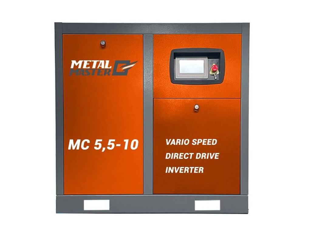 Винтовой компрессор с прямым приводом Metal Master MC 5,5-10 INVERTER Винтовой компрессор с прямым приводом Metal Master MC 5,5-10 INVERTER
