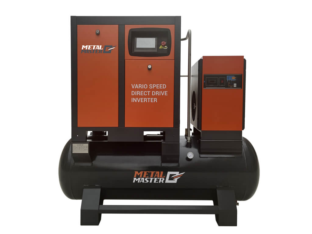 Компрессорная станция 3 в 1 с прямым приводом Metal Master MCDR 11-10-500 INVERTER Компрессорная станция 3 в 1 с прямым приводом Metal Master MCDR 11-10-500 INVERTER
