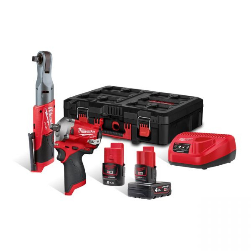 Набор инструментов Milwaukee M12 FPP2AV-422P Набор инструментов Milwaukee M12 FPP2AV-422P