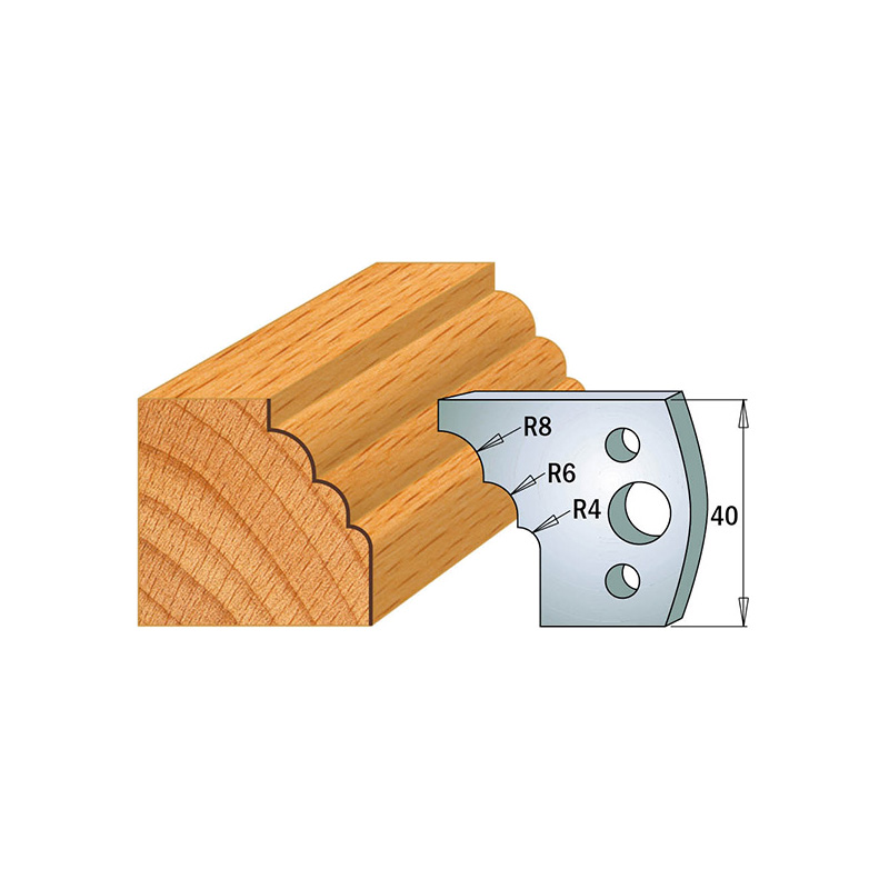 Комплект из 2-х ножей 40x4 SP CMT 690.133