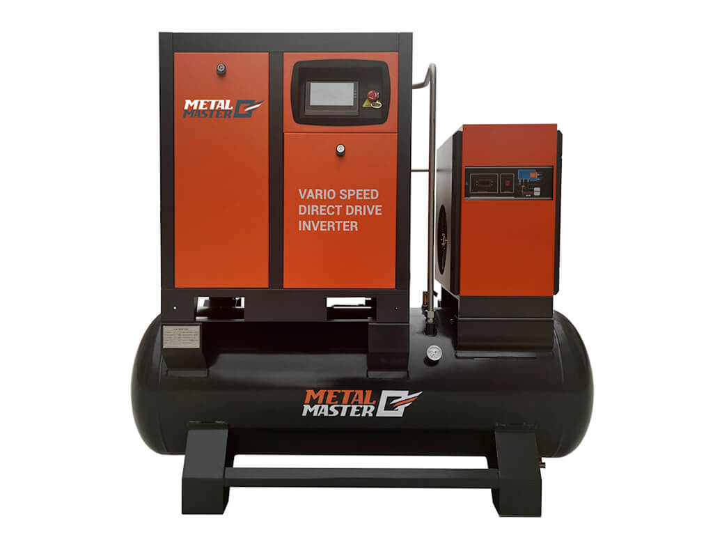 Компрессорная станция 3 в 1 с прямым приводом Metal Master MCDR 22-16-500 INVERTER Компрессорная станция 3 в 1 с прямым приводом Metal Master MCDR 22-16-500 INVERTER