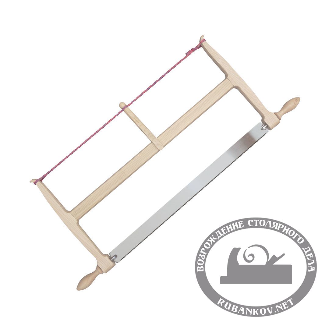 Пила лучковая, ПЕТРОГРАДЪ, полотно 565*40мм/1.0мм