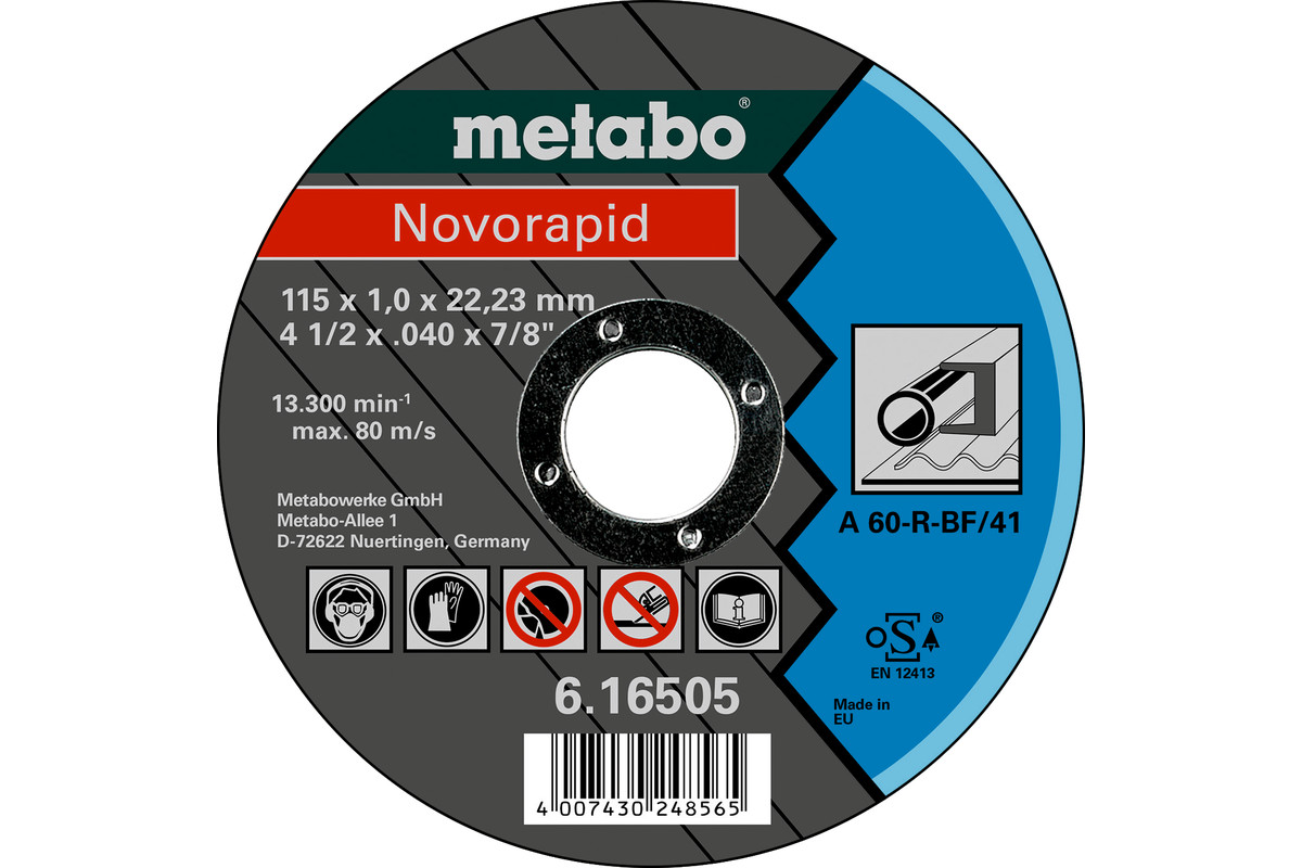 Novorapid 230 x 1,9 x 22,23 мм, сталь, TF 42 (616509000)  