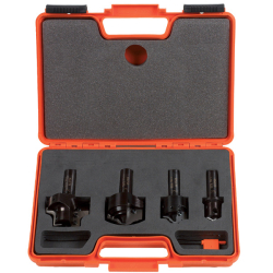 Комплект 4 профильных фрез, смен.ножи HM (кейс) Z2 S=20 (Профиль 1) CMT 615.004.01