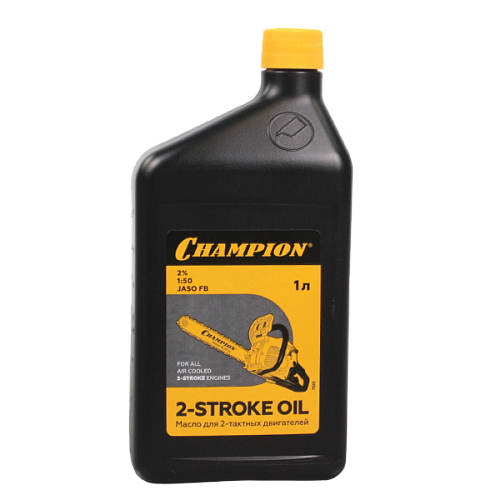 Масло для 2-тактных двигателей минеральное CHAMPION TSC-3, 1л