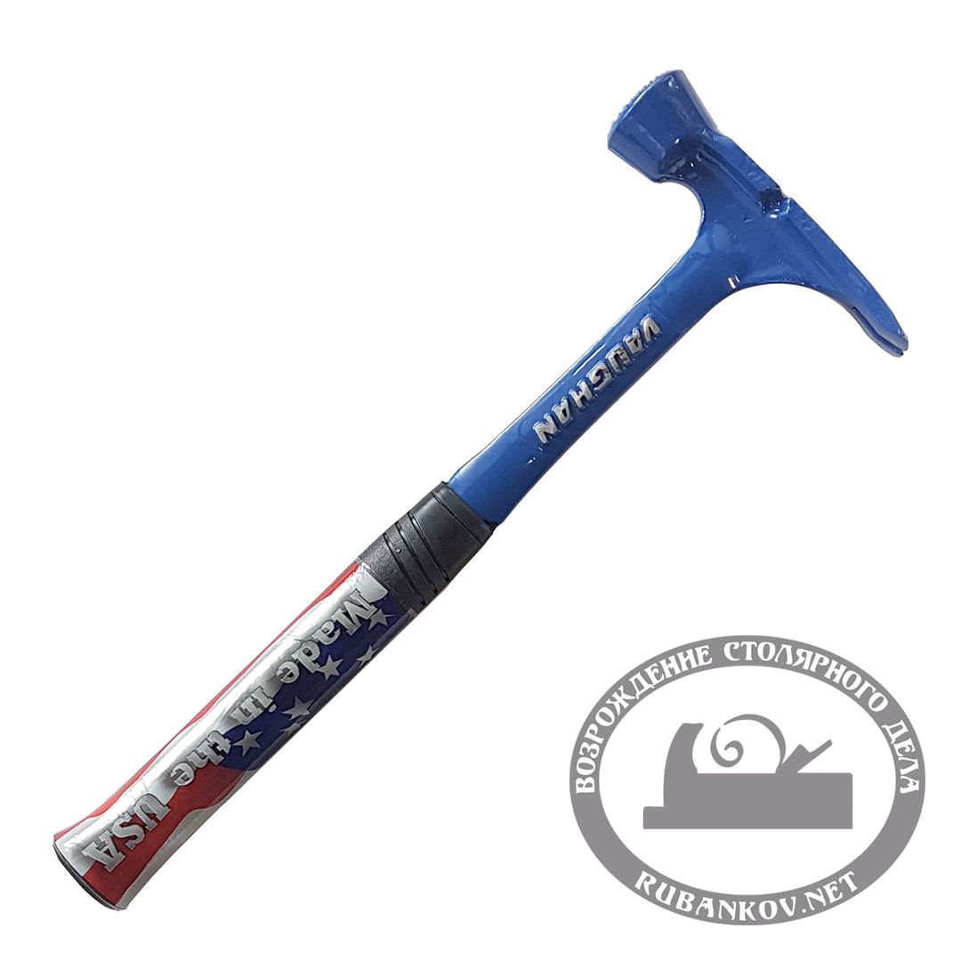 Молоток Vaughan плотницкий RS17ML, 480гр (17oz), 385мм, резиновая рукоять
