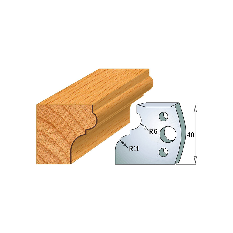 Комплект из 2-х ножей 40x4 SP CMT 690.111