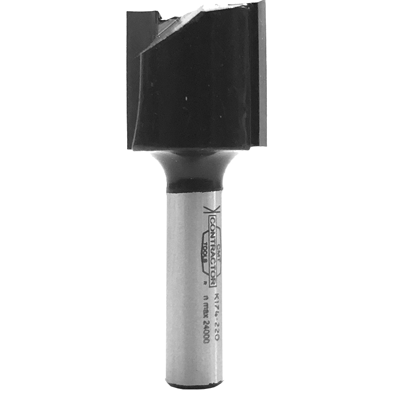 Фреза концевая CMT-contractor пазовая Z2+1 S=8x40 D=12x20x60 RH CMT Contractor K174-120