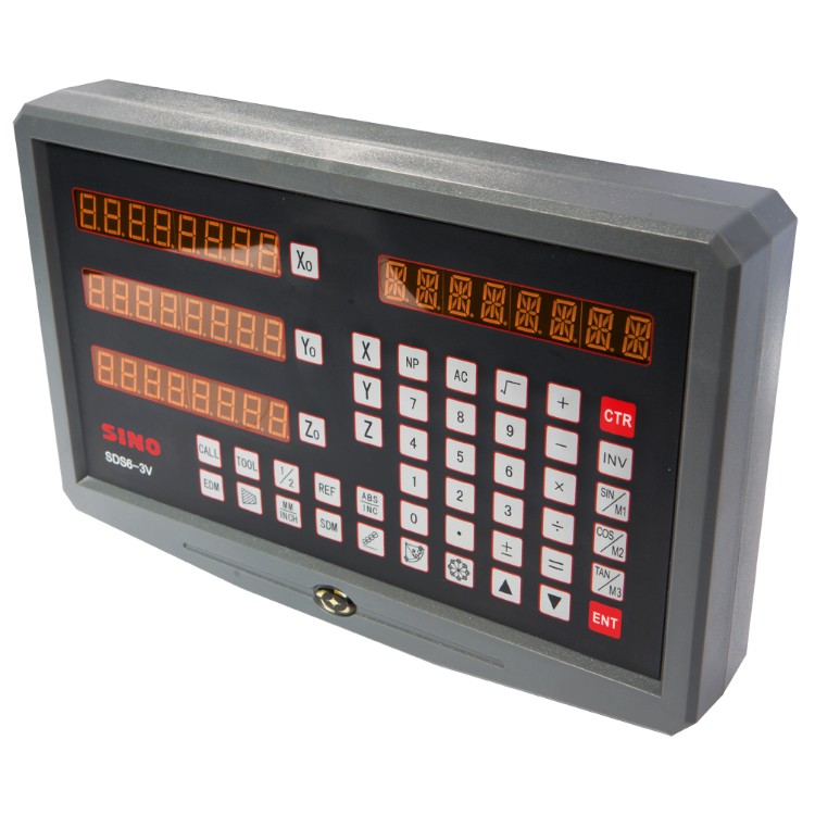 Дисплей цифровой индикации по 3-м осям, 230 Вольт RS-232 - SINO SDS6-3V (SDS6-3V) Дисплей цифровой индикации по 3-м осям, 230 Вольт RS-232 - SINO SDS6-3V (SDS6-3V)