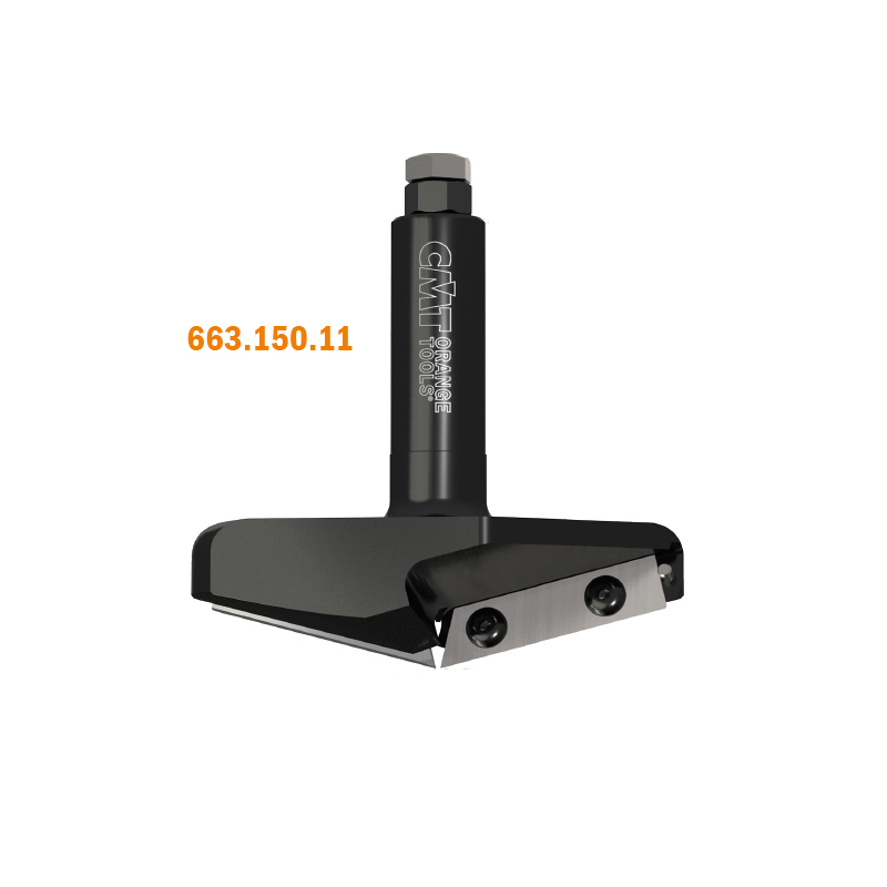 Фреза концевая V-образная V 150° Z2  S=20  D=96.5X12.4X95 RH CMT 663.150.11