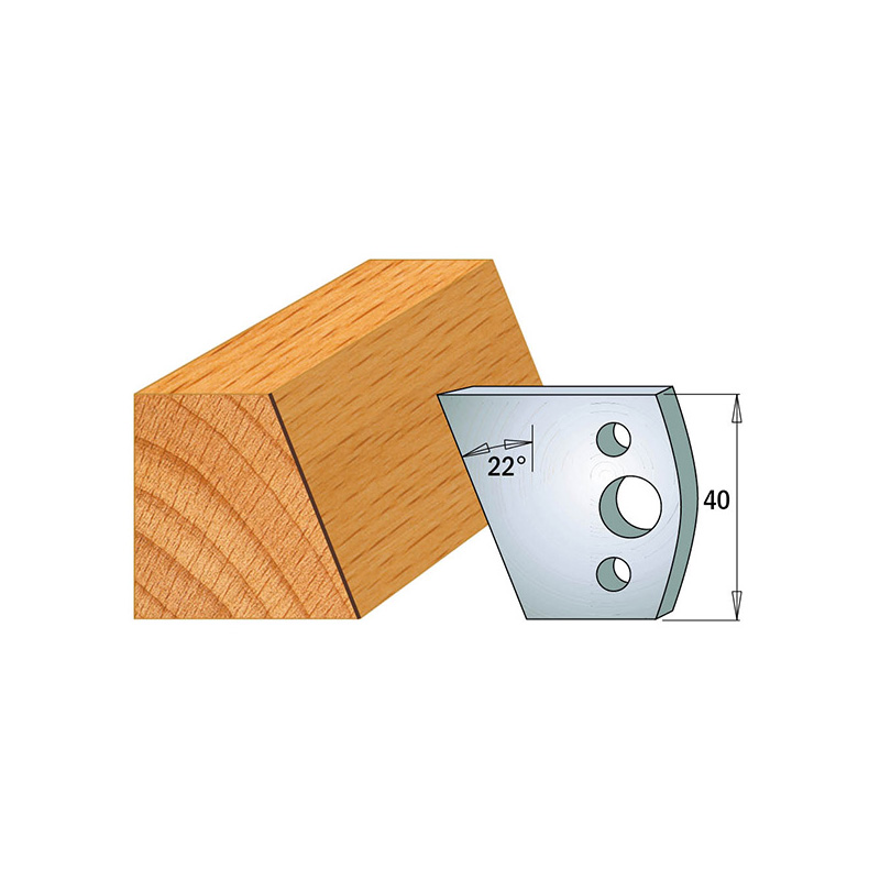 Комплект из 2-х ножей 40x4 SP CMT 690.001