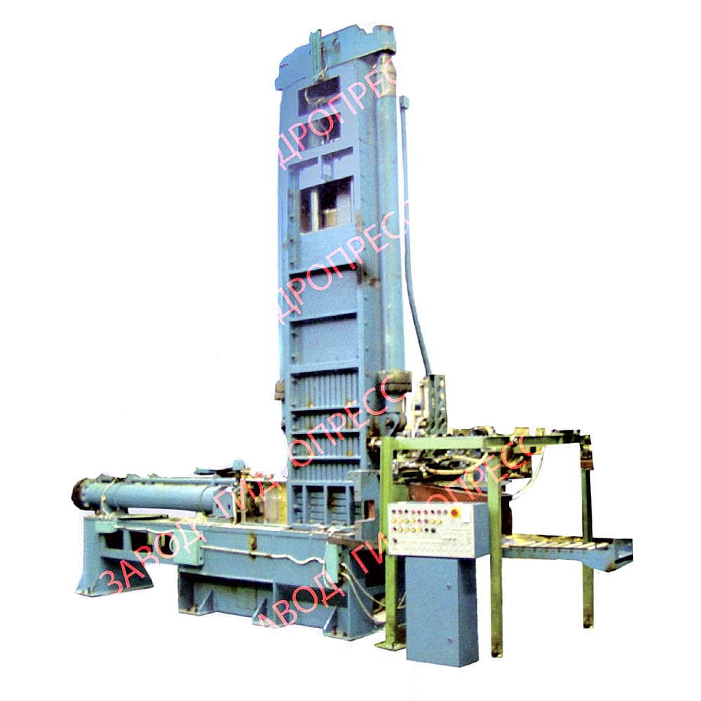 Гидравлический пресс ДБ8222-МД1 для пакетирования асбеста модели 